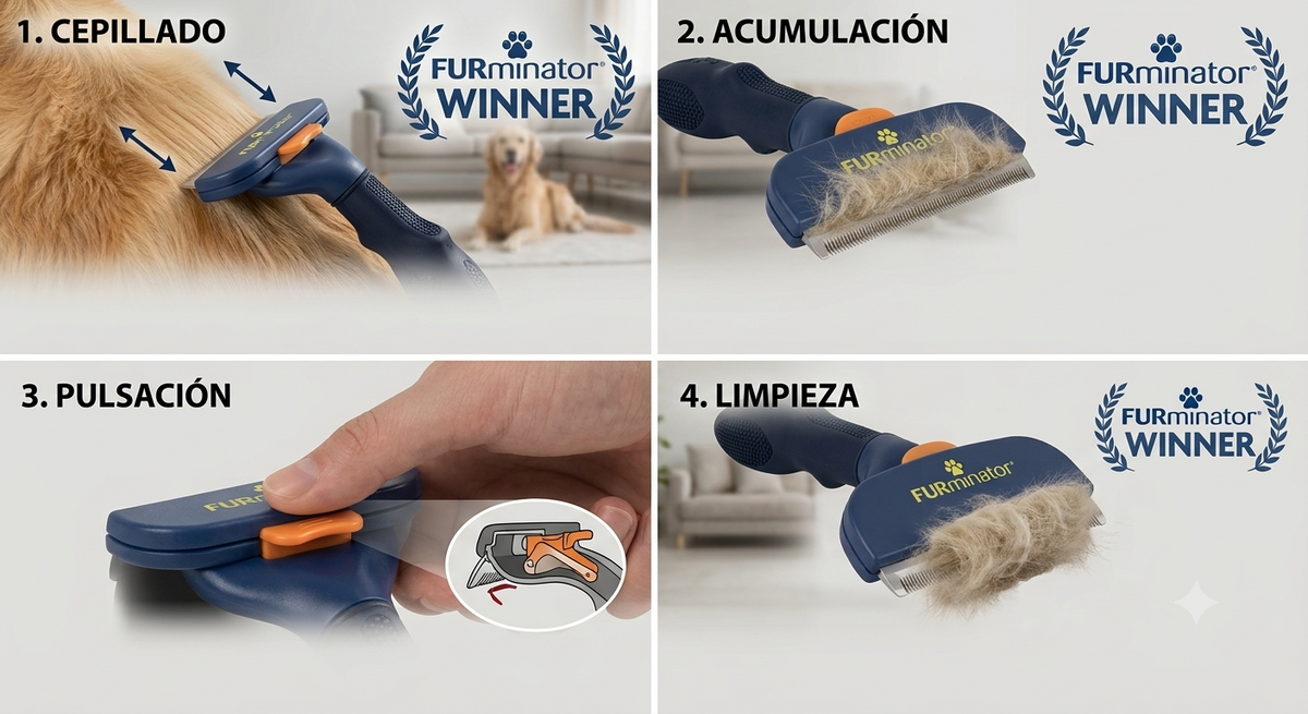 Peine Quita Pelo Furminator